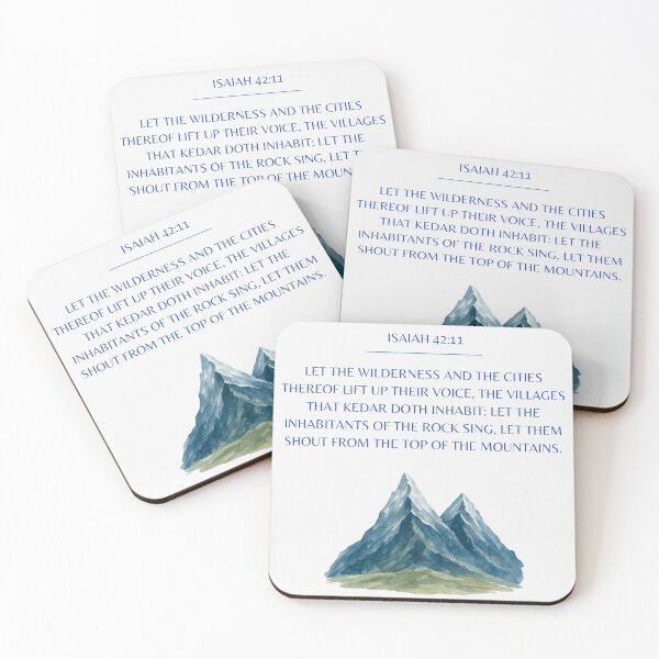 Item preview, Isaiah 42:11 designed and sold by Undonemadenew.