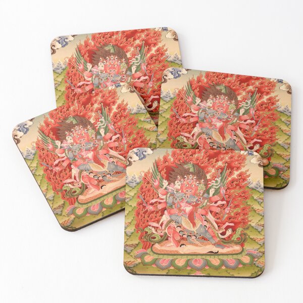 Item preview, Buddhist Thangka - Tibetan Meditation Spiritual Wall Art designed and sold by Gilmour-Prints.