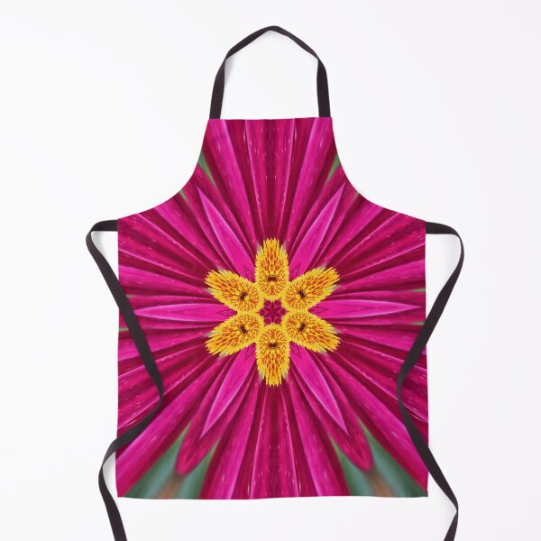 Item preview, Magenta and Gold Floral Star designed and sold by SilentBloomLab.
