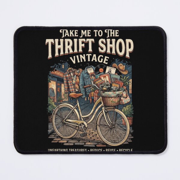 Item preview, Take Me to The Thrift Shop Vintage designed and sold by Zbixu.