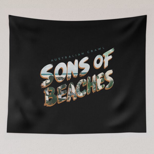 Item preview, Sonss of Beachess Australian Crawl Summer Beach designed and sold by TinaFangcao.
