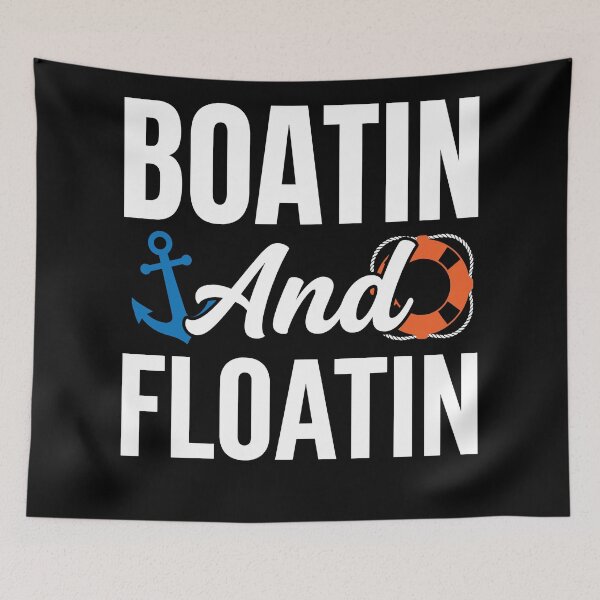 Item preview, Boatin And Floatin Nautical Anchor Life Ring Ocean Sailing designed and sold by MO DESIGNS.