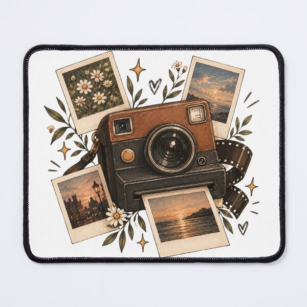 Item preview, Vintage Camera Polaroid Memories Aesthetic designed and sold by Snikdha.