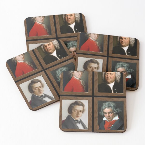 Item preview, Famous Classical Composers designed and sold by BoneAndWeave.