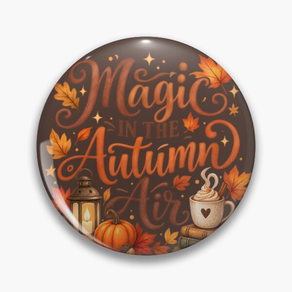 Item preview, Magic in the Autumn Air – Cozy Fall Pumpkin & Lantern designed and sold by blankTeeShirt.