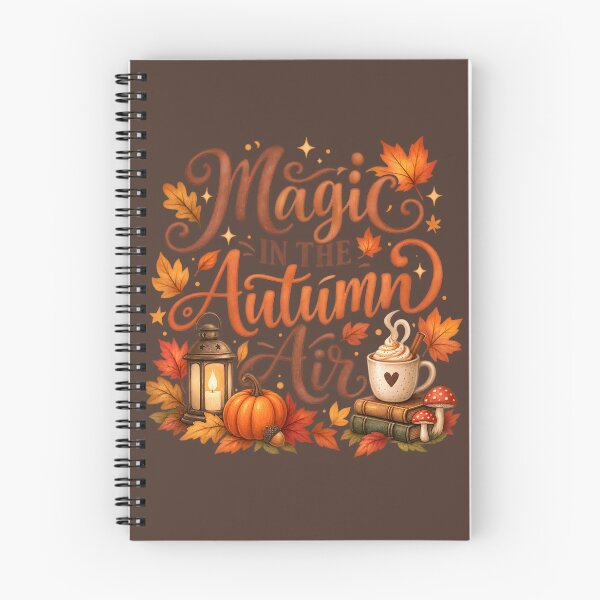 Item preview, Magic in the Autumn Air – Cozy Fall Pumpkin & Lantern designed and sold by blankTeeShirt.