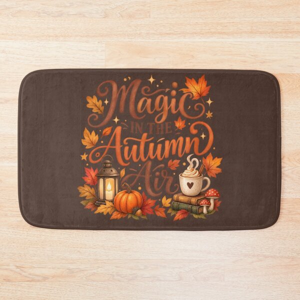 Item preview, Magic in the Autumn Air – Cozy Fall Pumpkin & Lantern designed and sold by blankTeeShirt.