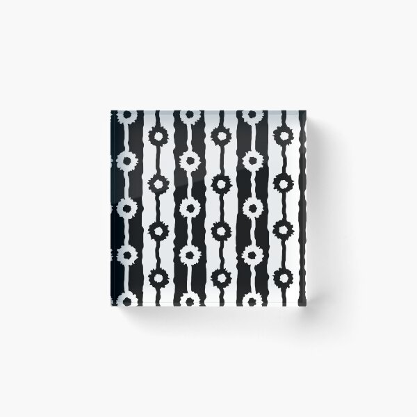 Item preview, Retro Floral Stripes designed and sold by Digitalmyth's Designs.