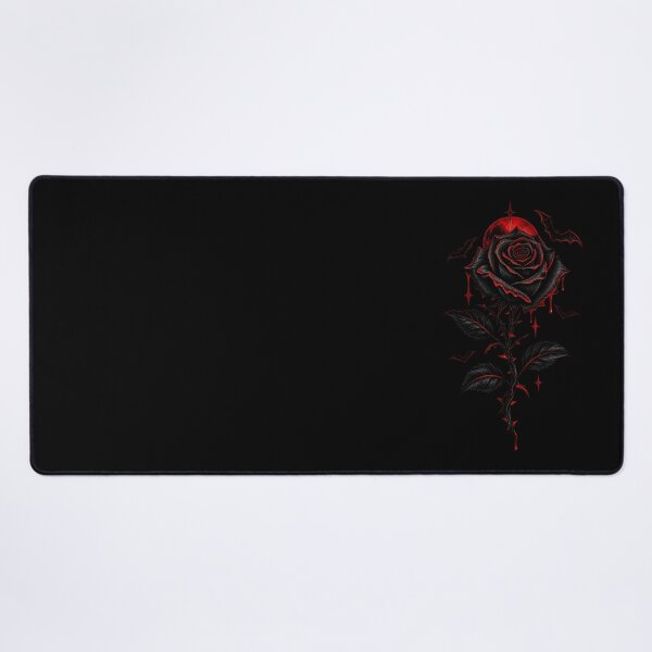 Item preview, Black Rose Gothic Bats Dark Romance Streetwear Gift designed and sold by Artycom.