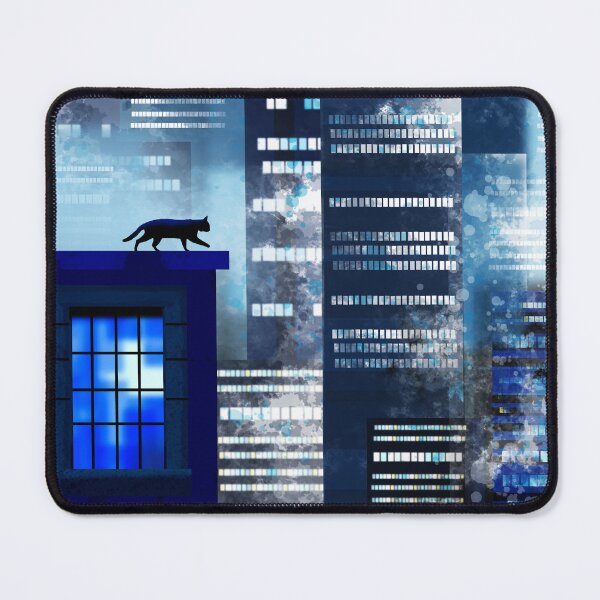 Item preview, Cat On Rooftop designed and sold by Andrew Hitchen.