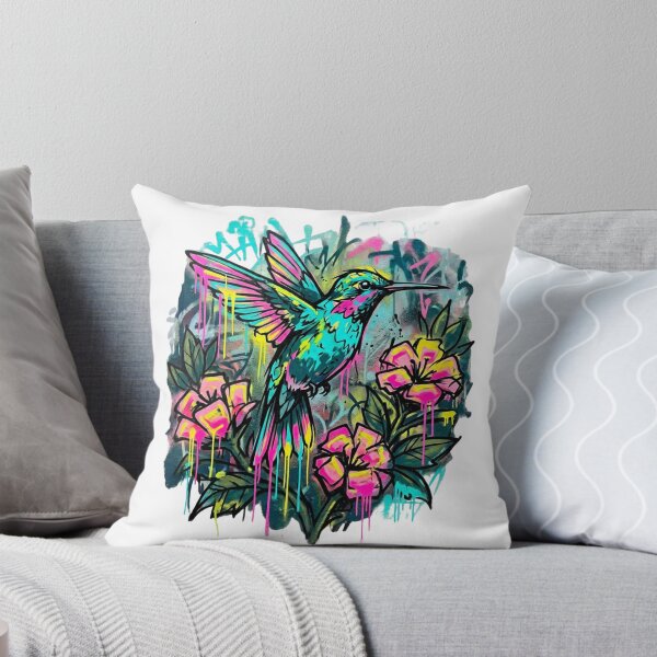 Item preview, Neon Hummingbird designed and sold by StickVerse by Owais.