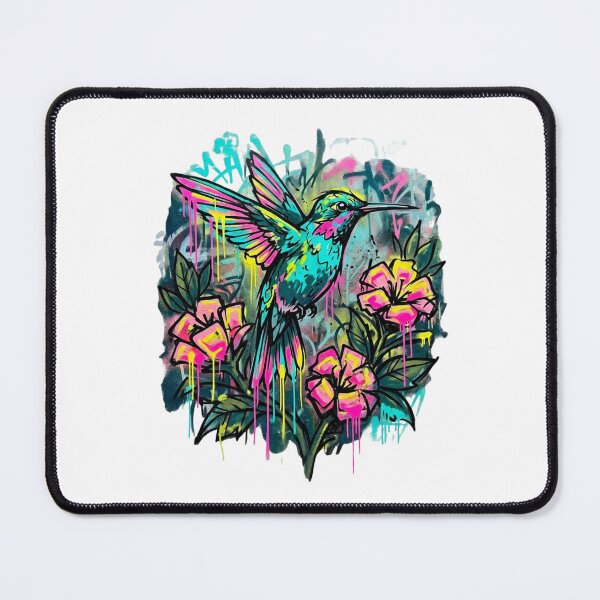 Item preview, Neon Hummingbird designed and sold by StickVerse by Owais.