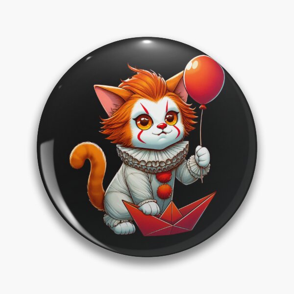 Item preview, Halloween Pennywise Kitty designed and sold by leilalongdogstudio01.