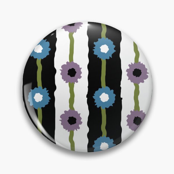Item preview, Colorful Retro Floral Stripes designed and sold by Digitalmyth's Designs.