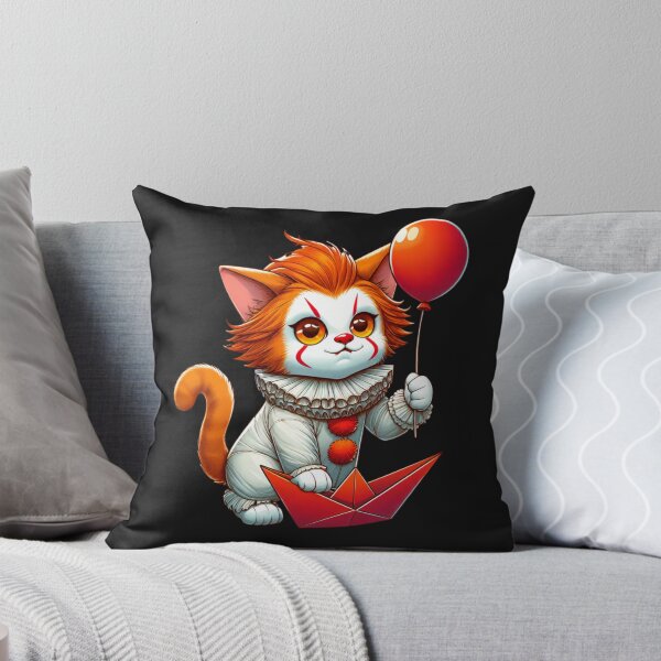 Item preview, Halloween Pennywise Kitty designed and sold by leilalongdogstudio01.