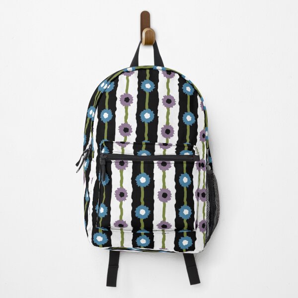 Item preview, Colorful Retro Floral Stripes designed and sold by Digitalmyth's Designs.