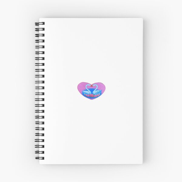 Item preview, swan pink neon retro two swans lovers cute summer hearts pink purple designed and sold by bunnylover4life.