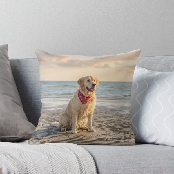 Item preview, Labrador Retriever Enjoys the Beach designed and sold by DigiArtAnimal.