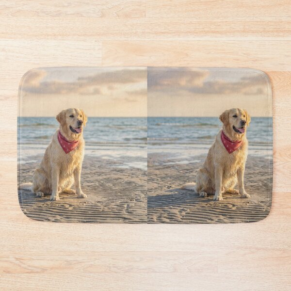 Item preview, Labrador Retriever Enjoys the Beach designed and sold by DigiArtAnimal.