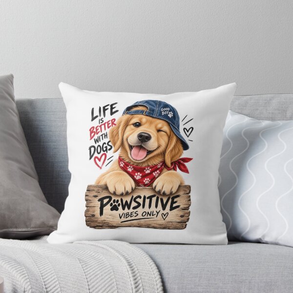 Item preview, PAWSITIVE VIBES ONLY designed and sold by BTeez International.