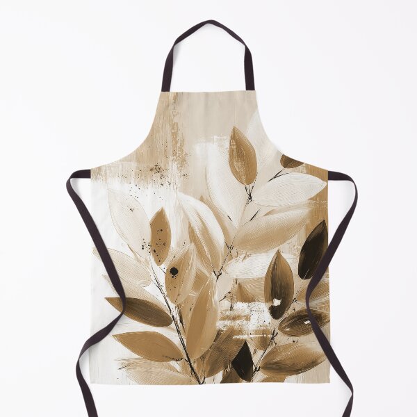 Item preview, Boho Leaves In Earthtones, Mocha Taupe, And Cream designed and sold by DEC02.