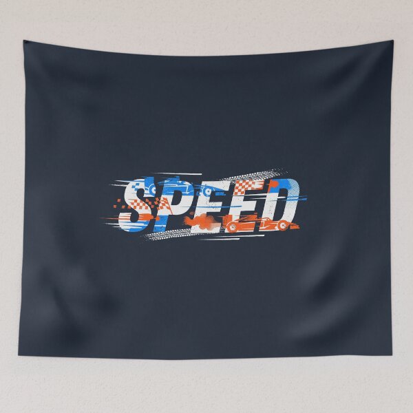 Item preview, Speed Chequered Flag Race Car Motorsport Graphic designed and sold by KiwiRider.