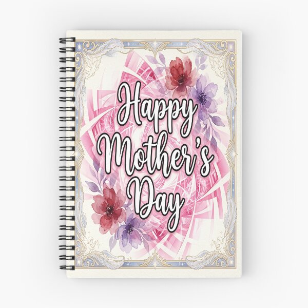 Item preview, Mother's Day Card Design with Floral Fractals designed and sold by Solomon-Ent-144.