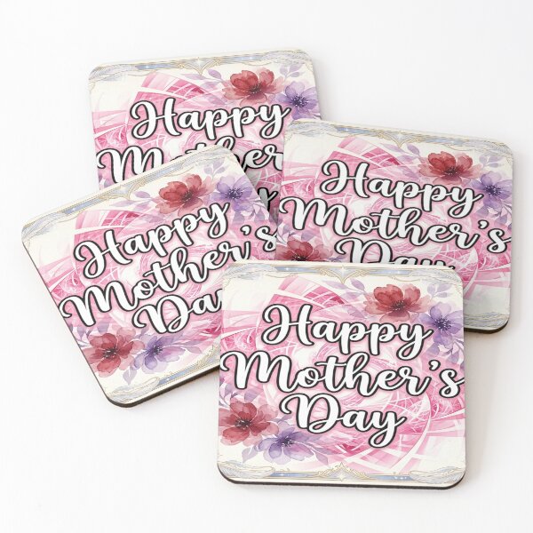 Item preview, Mother's Day Card Design with Floral Fractals designed and sold by Solomon-Ent-144.