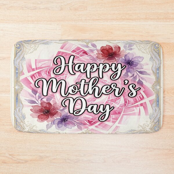 Item preview, Mother's Day Card Design with Floral Fractals designed and sold by Solomon-Ent-144.