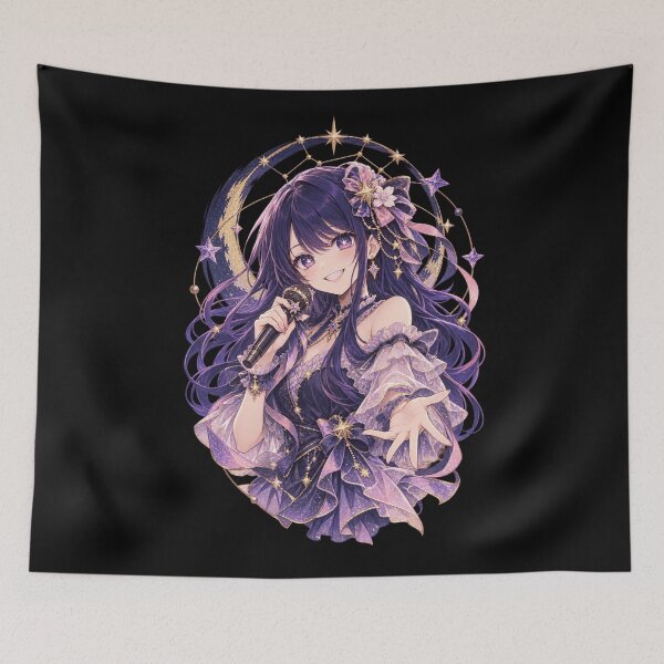 Item preview, Ai Hoshino Oshi no Ko Ink Wash designed and sold by neezarro.