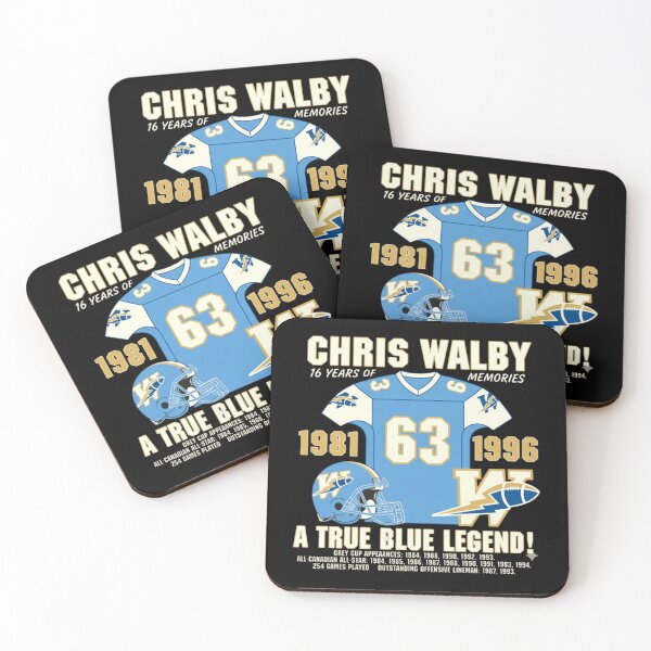 Item preview, Chris Walby 1981 1996 A True Blue Legend designed and sold by thesharaStore.