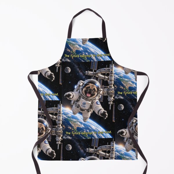 Item preview, Pug Astronaut in Space designed and sold by MissTerryWoman.