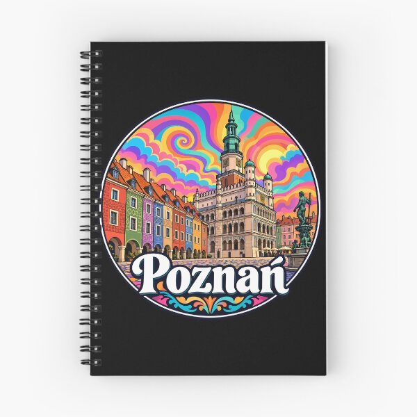 Item preview, Poznan City Poland Trippy Art Travel designed and sold by TomFrontierArt.