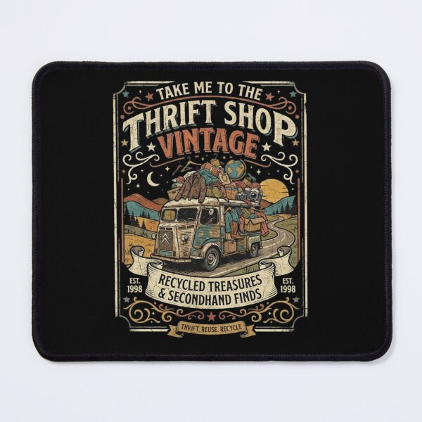 Item preview, Take Me to The Thrift Shop Vintage  designed and sold by Zbixu.