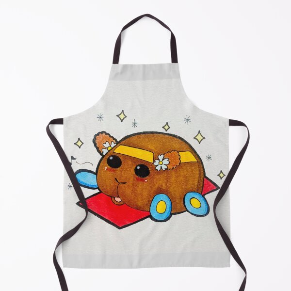 Item preview, Kawaii Brown Guinea Pig Car Floral Star designed and sold by Monfichers.