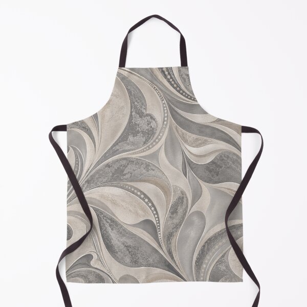 Item preview, Elegant Grey Paisley – Neutral Luxury Ornamental Pattern designed and sold by HO•Designs.