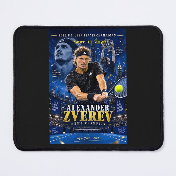 Item preview, US TENNIS CHAMPS - ALEXANDER ZVEREV - Sept. 13, 2026 designed and sold by DBM Photo Art 1.