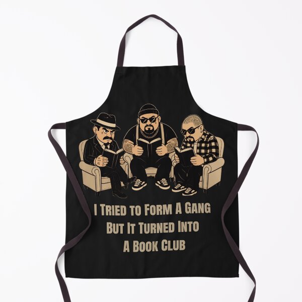 Item preview, I Tried to Form a Gang But It Turned Into a Book Club – Funny Book Lover Design designed and sold by Irysek.