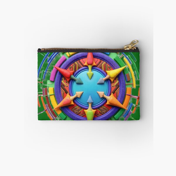 Item preview, chromatic compass C colorful geometric abstract design designed and sold by SmashingDeals.