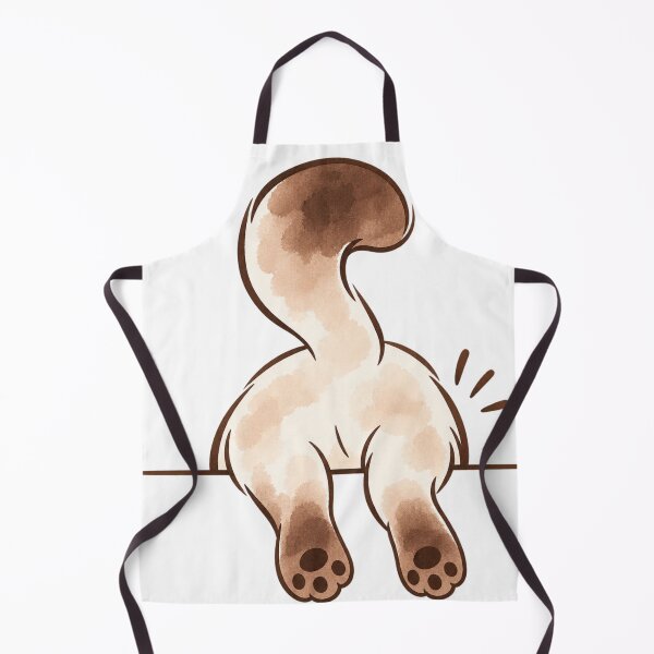 Item preview, Funny Chubby Siamese Cat Stuck - Ferdi designed and sold by ZirionEstudio.