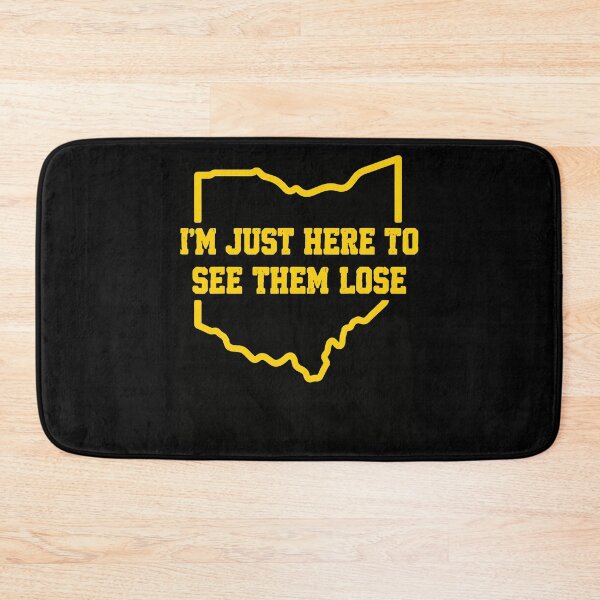 Item preview, Im Just Here To See Them Lose Ohio State Outline Rivalry Sports Fan Humor Apparel designed and sold by slmfams.