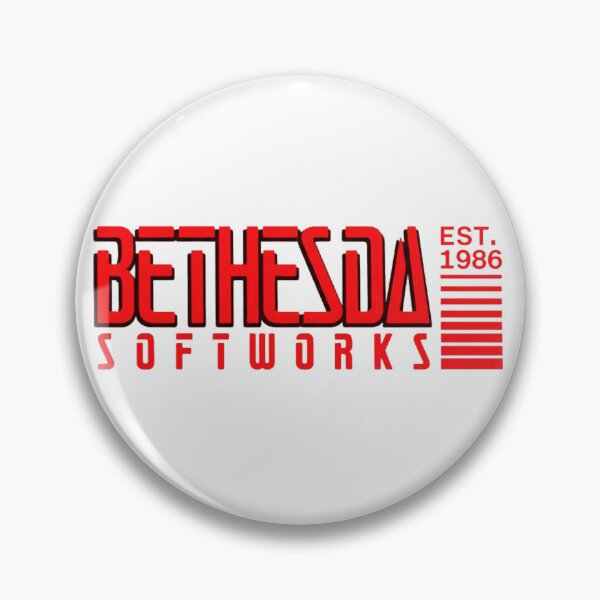 Item preview, Bethesda Softworks Est. 1986 Rojo designed and sold by thesharaStore.