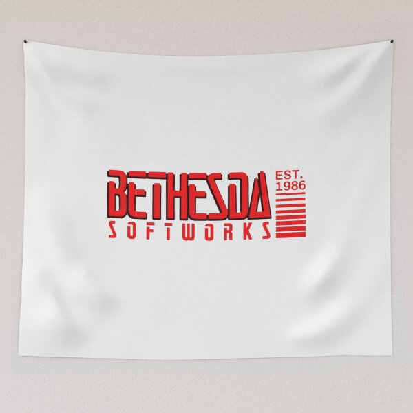 Item preview, Bethesda Softworks Est 1986 Red designed and sold by thesharaStore.