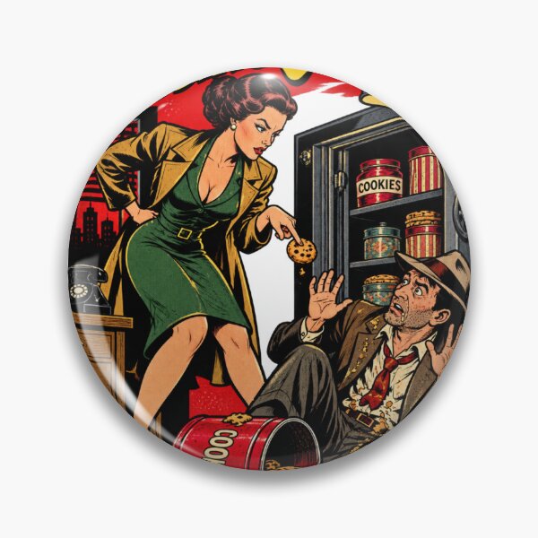 Item preview, Funny Retro Detective Mystery designed and sold by timiparkerart.