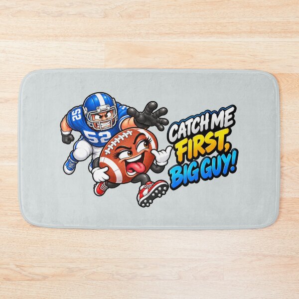 Item preview, Catch Me First, Big Guy! – Funny Football designed and sold by HO•Designs.