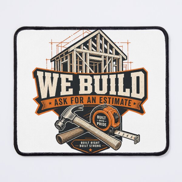 Item preview, We Fix and Build Houses designed and sold by GoodPlaceToShop.
