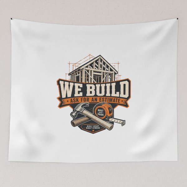 Item preview, We Fix and Build Houses designed and sold by GoodPlaceToShop.