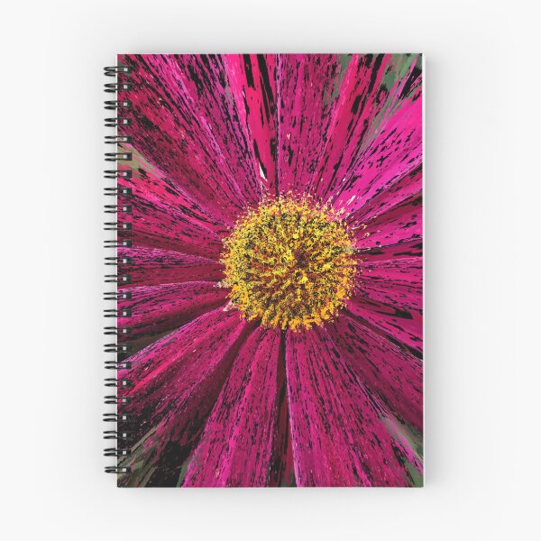 Item preview, Magenta and Gold Floral Explosion designed and sold by SilentBloomLab.
