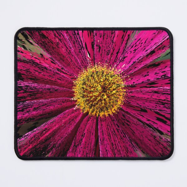 Item preview, Magenta and Gold Floral Explosion designed and sold by SilentBloomLab.