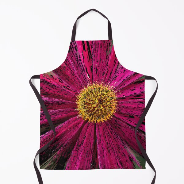 Item preview, Magenta and Gold Floral Explosion designed and sold by SilentBloomLab.